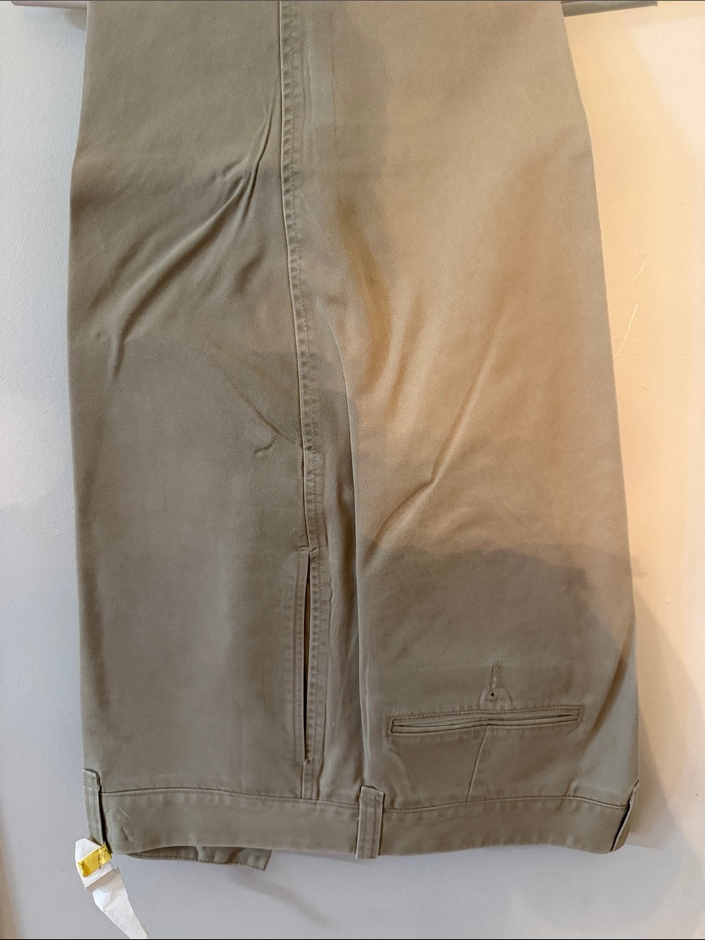 Daniel Cremieux Beige Casual Pants with Navy Label